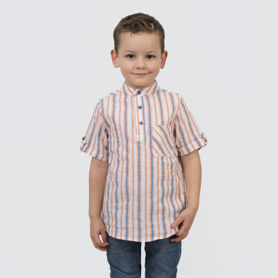 Boy Striped Shirt 2-5Y Timo 1018-TE5DÜ202242502 - 3