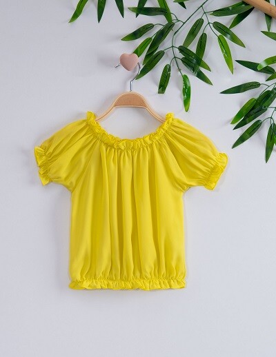 Girl Blouse 7-10Y Büşra Bebe 1016-221013 - 4