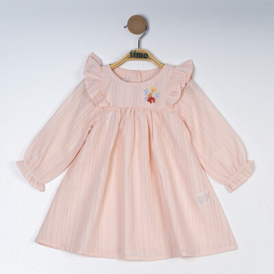 Girl Embroidered Dress 2-5Y Timo 1018-TK5DÜ042257422 - 1