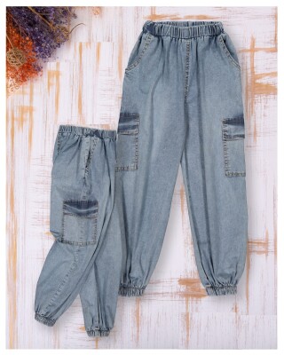 Girl Jean Pants 7-10Y Büşra Bebe 1016-211109 - 2