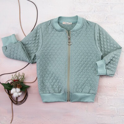 Girl Quilted Cardigan 3-6Y Büşra Bebe 1016-212066 - Büşra Bebe