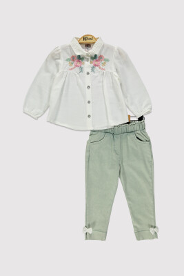 Girl Shirt Set 2-5Y Kumru Bebe 1075-4285 - 5