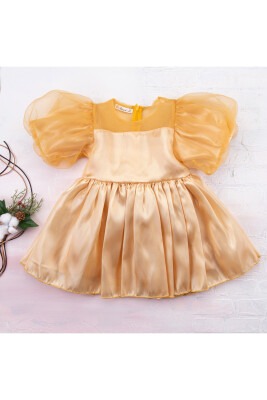 Organza Bow Dress Büşra Bebe 1016-212034 - Büşra Bebe (1)