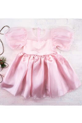 Organza Bow Dress Büşra Bebe 1016-212035 - 5