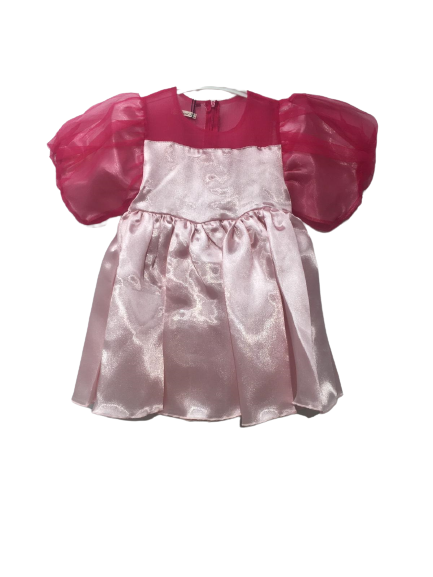 Organza Bow Dress Büşra Bebe 1016-212035 - 8