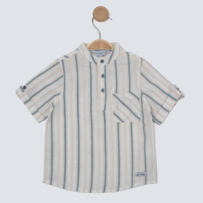 Boy Striped Shirt 2-5Y Timo 1018-TE5DÜ202242502 - 2