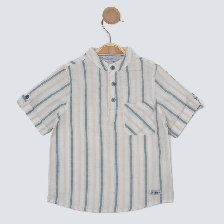 Boy Striped Shirt 2-5Y Timo 1018-TE5DÜ202242502 - 2