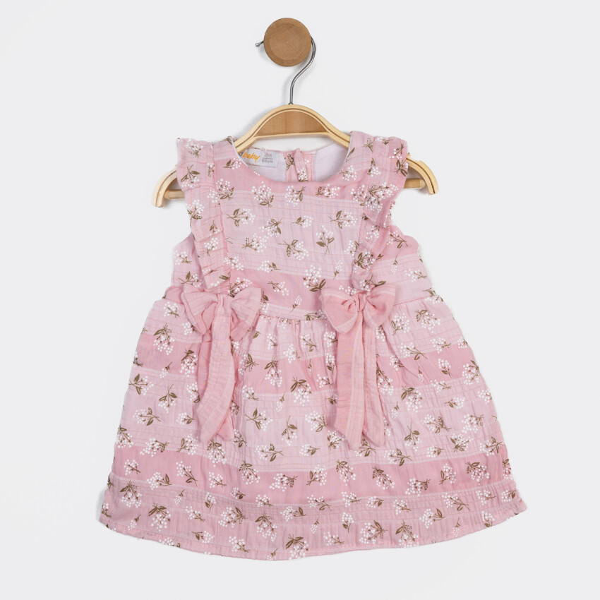 Crepe Bow Dress 2-5Y Timo 1018-TK5DÜ202241762 - 2