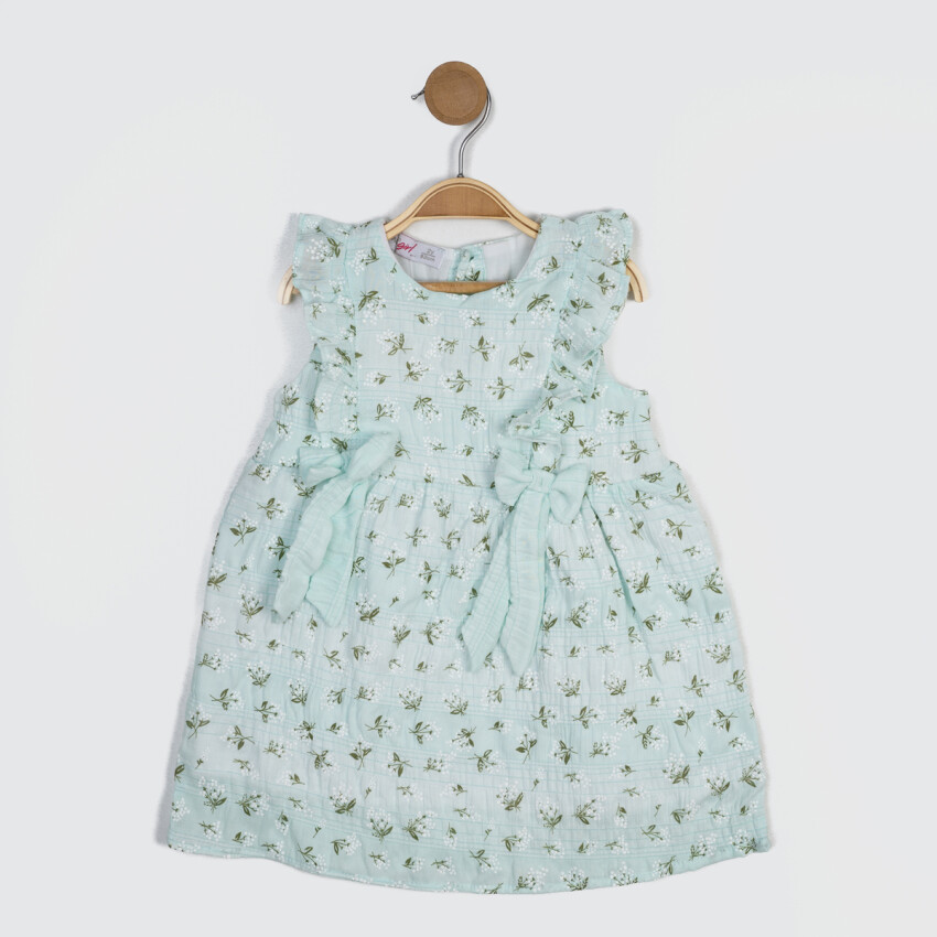 Crepe Bow Dress 2-5Y Timo 1018-TK5DÜ202241762 - 3