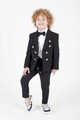 Double Breasted Jacket Vest Full Suit 8-12Y Terry 1036-5696 - Terry