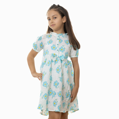 Girl Crepe Dress 2-5Y Timo 1018-TK5DÜ042243762 - 3