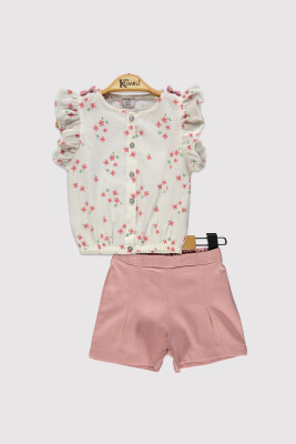 Girl Shirt Daisy Set 2-5Y Kumru Bebe 1075-4294 - 3