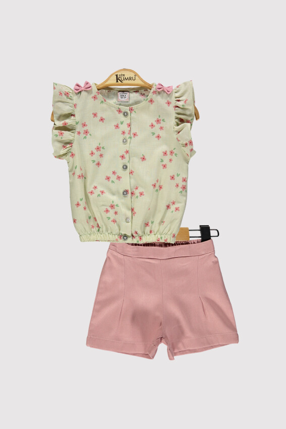 Girl Shirt Daisy Set 2-5Y Kumru Bebe 1075-4294 - 5