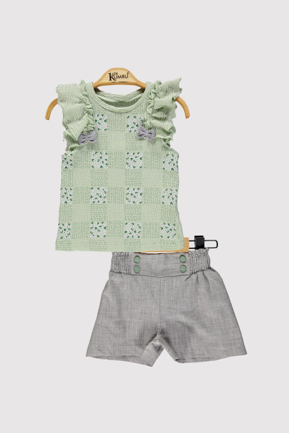 Girl Shorts Set 2-5Y Kumru Bebe 1075-4253 - 3