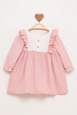 Long Sleeve Kids Dress 1-4Y BabyRose 1002-4841 - 3