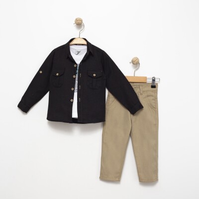 Long Sleeve T-Shirt 3-Piece Set 2-5Y Terry 1036-7221 - Terry