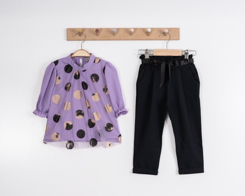 Wholesale 2-Piece Girls Set 3-7Y Moda Mira 1080-7036 - 4