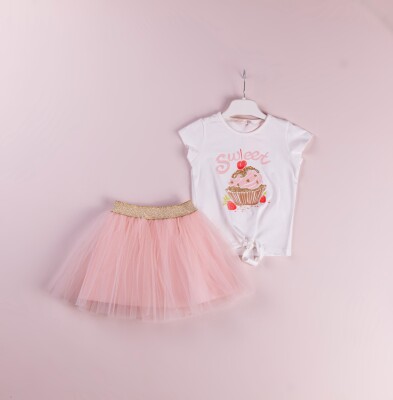 Wholesale 2-Piece Girls Skirt and T-shirt 1-4Y BabyRose 1002-4145 - 5