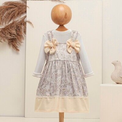 Wholesale Baby Girls 2-Piece Blouse and Dress Set 6-18M Babymuz 2009-5061 - Babymuz