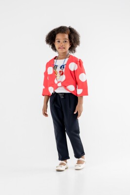 Wholesale Girls 3-Piece Jacket, Blouse and Pants Set 8-12Y Moda Mira 1080-7062 - Moda Mira