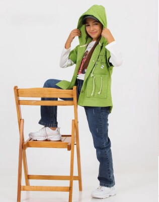 Wholesale Girls 3-Pieces Jacket, T-shirt and Pants Set 6-10Y Miss Lore 1055-5627 - Miss Lore