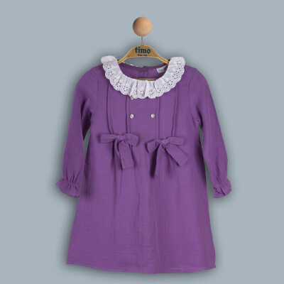 Wholesale Girls Dress 2-5Y Timo 1018-TK4DÜ044236152 - Timo