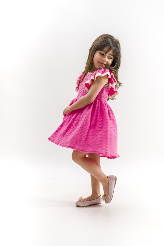 Wholesale Girls Dress 2-5Y Wecan 1022-23131 - 2