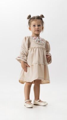 Wholesale Girls Dress 2-5Y Wecan 1022-23165 - Wecan (1)