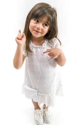 Wholesale Girls Dress 2-5Y Wecan 1022-23329 - Wecan