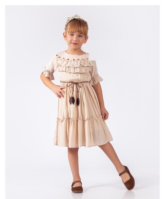 Wholesale Girls Dress 5-8Y Elayza 2023-2236 - Elayza