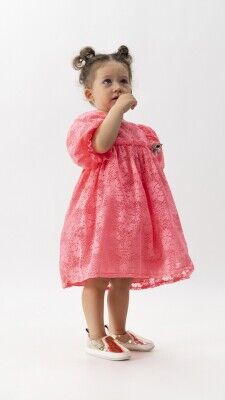 Wholesale Girls Dress 6-9Y Wecan 1022-23324 Пурпурный 