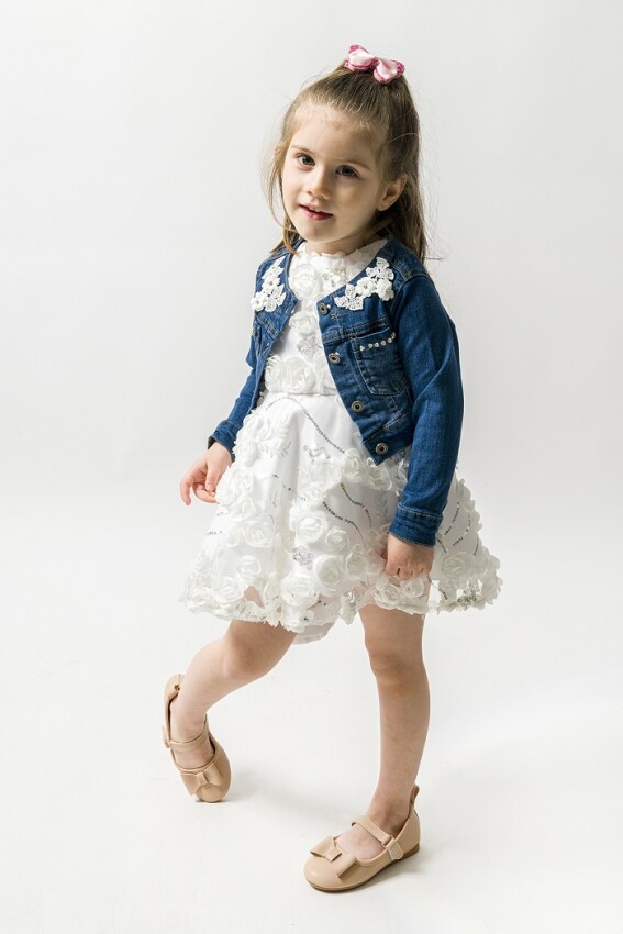 Wholesale Girls Jacket 2-5Y Wecan 1022-23400 - 1