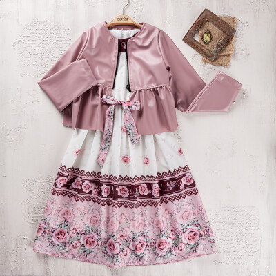 Wholesale Girls Jacket Dress 5-8Y Elayza 2023-2358 - Elayza