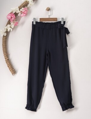 Wholesale Girls Pants 7-10Y Büşra Bebe 1016-23130 Темно-синий