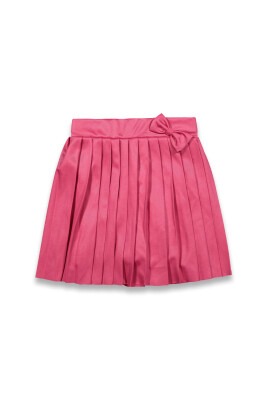 Wholesale Girls Pleated Skirt 4-8Y Panino 1077-23016 Пурпурный 