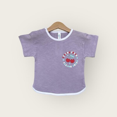 Wholesale Girls T-shirt 1-4Y Algiy Mini 2047-3511 - Algiy Mini