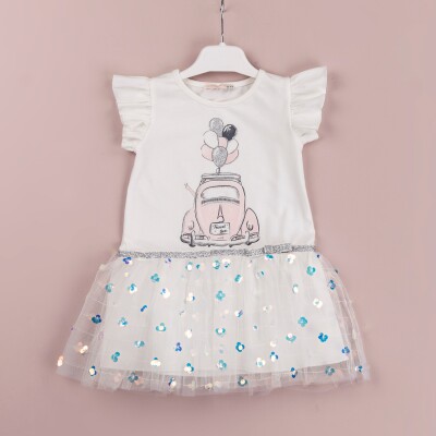 Wholesale Girls Tulle Dress 1-4Y BabyRose 1002-4140 - 3