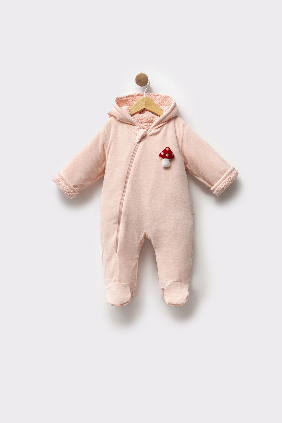 Wholesale Unisex Baby Cosmonaut Jumpsuit with Cork Accessories 3-12M Minicorn 2018-2351 - 3