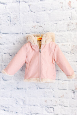 Wholesale Unisex Baby Double Sided Coat 6-48M Mininio 2062-252M2CFT22 Розовый 