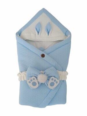 Wholesale Unisex Baby Swaddle 0-18M Tomuycuk 1074-45407 - 2