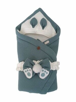 Wholesale Unisex Baby Swaddle 0-18M Tomuycuk 1074-45407 - 3