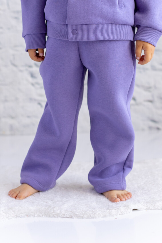 Wholesale Unisex Kids Basic Tracksuit Bottoms 1-12Y Zeyland 1070-252Z3EBU06 - 2