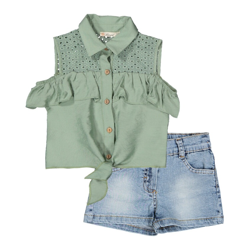 Set With Shorts Büşra Bebe 1016-211048 - 2