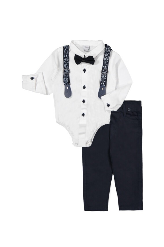 Çıtçıtlı Oxford Takım 6-24M Terry 1036-7101 - 2