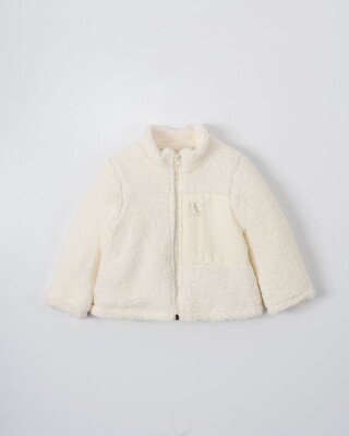 Toptan Unisex Çocuk Welsoft Sherpa Hırka 1-5Y Verscon 2031-5989 - 2