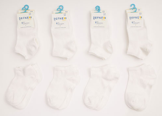 Wholesale 12-Piece Unisex Kids SocksDefne 1064-DFNÇ-1PU001-23(5-6) - 1