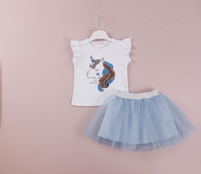 White tutu skirt outlet 2-piece outfit