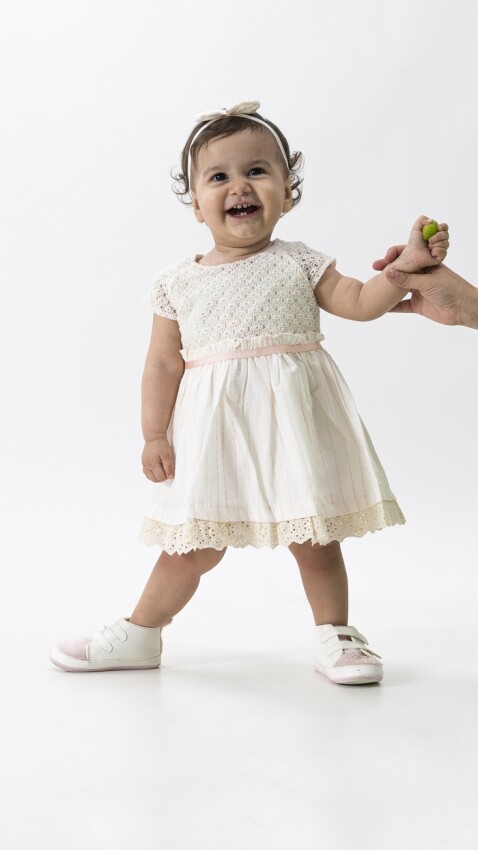 Wholesale Baby Girls Dress 6-18M Wecan 1022-23171 - 4