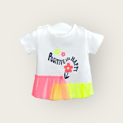 Wholesale Baby Girls T-shirt 6-18M Algiy Mini 2047-3500 - Algiy Mini