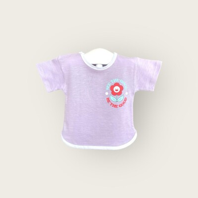 Wholesale Baby Girls T-shirt 6-18M Algiy Mini 2047-3501 - Algiy Mini